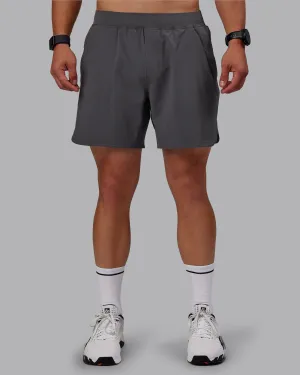 Basketball shorts swim trunks Lift Lined 6" Short - Dark Storm
