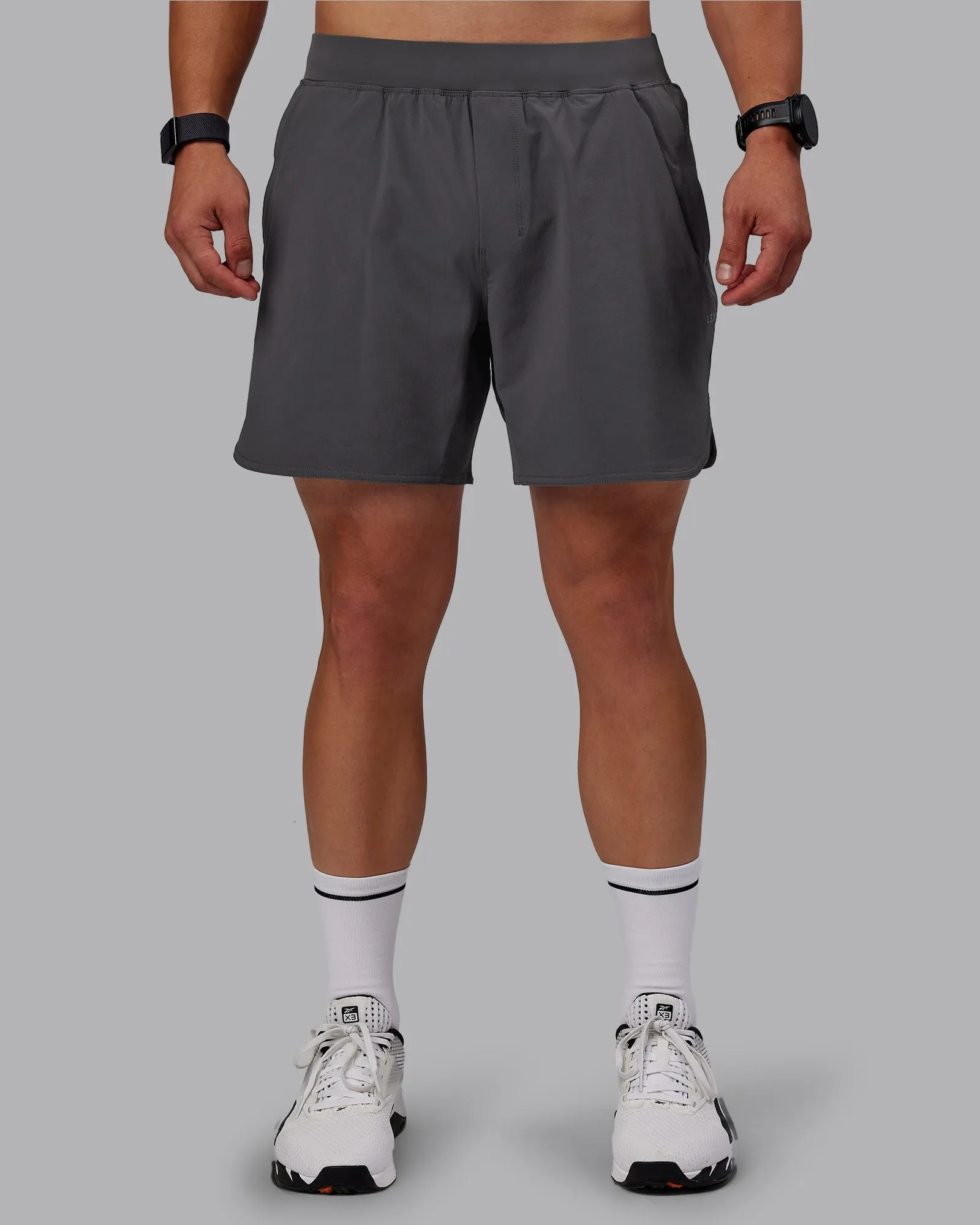Lift Lined 6" Short - Dark Storm Running Shorts fitness industry