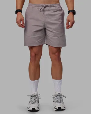 club wear Quick Fit Performance Daily 7" Short - Grey Purple