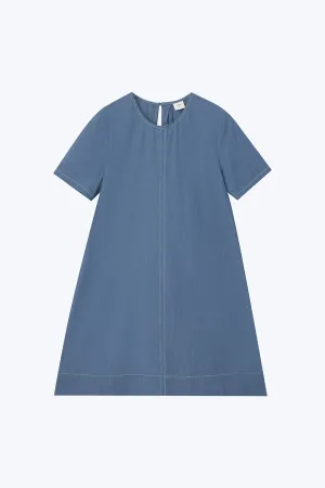 Reliable Fit Short Sleeve Dress - Denim [AT]