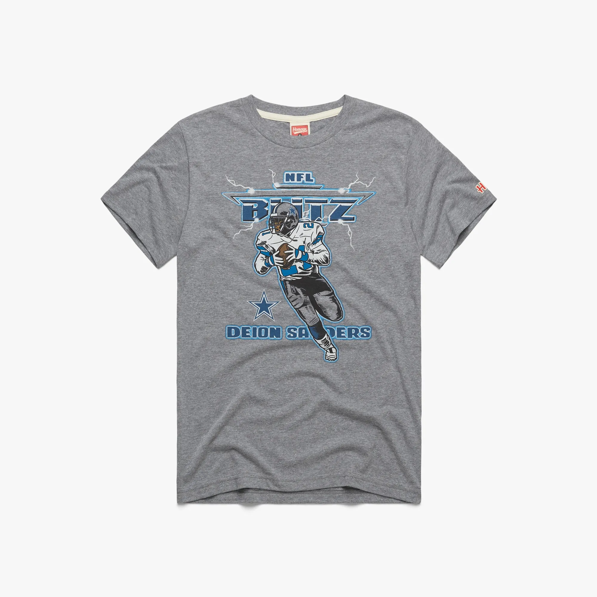 NFL Blitz Cowboys Deion Sanders Minimalist Style Urban Comfort