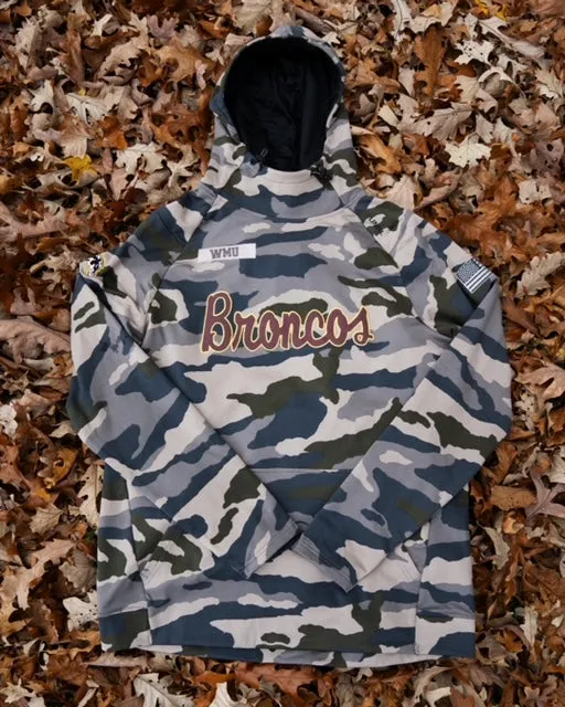 Soft Comfort Broncos Sideline Camo Hoodie