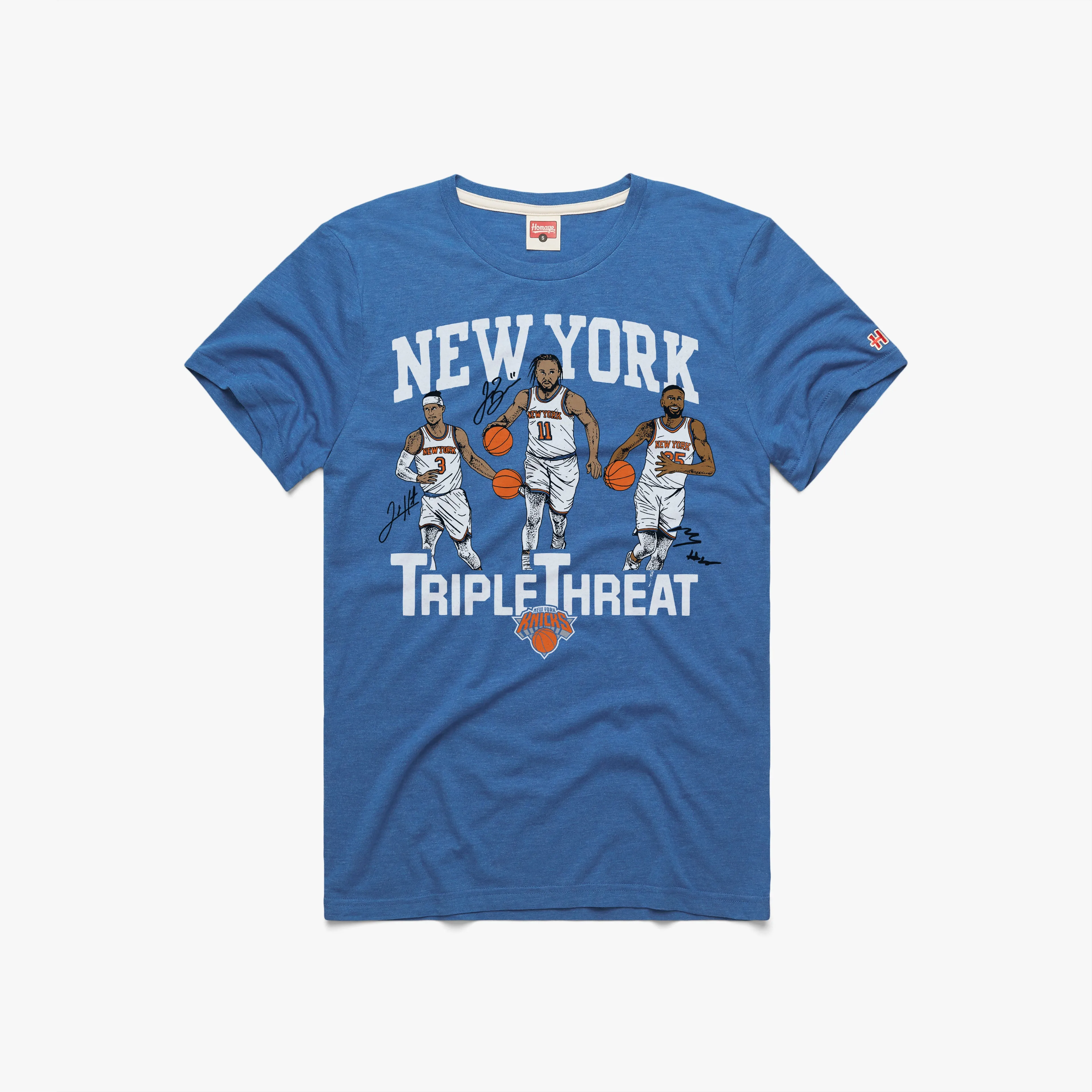 Urban Smart Knicks Triple Threat Hart Brunson Bridges