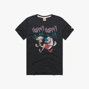 Casual Active Wear Happy Happy Joy Joy Ren And Stimpy