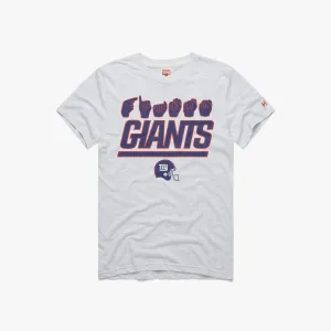 Classic Trend Look Love Sign x Giants ASL