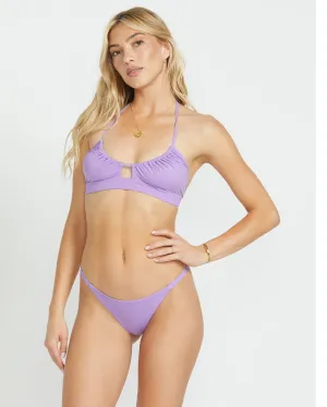 Tropical Swimwear Billabong Sol Searcher Nikki Halter Top-Prism Violet