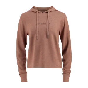 Essential Active Petite Cut Ford Bronco Burnt Sienna Womens Lightweight Fleece Hoodie