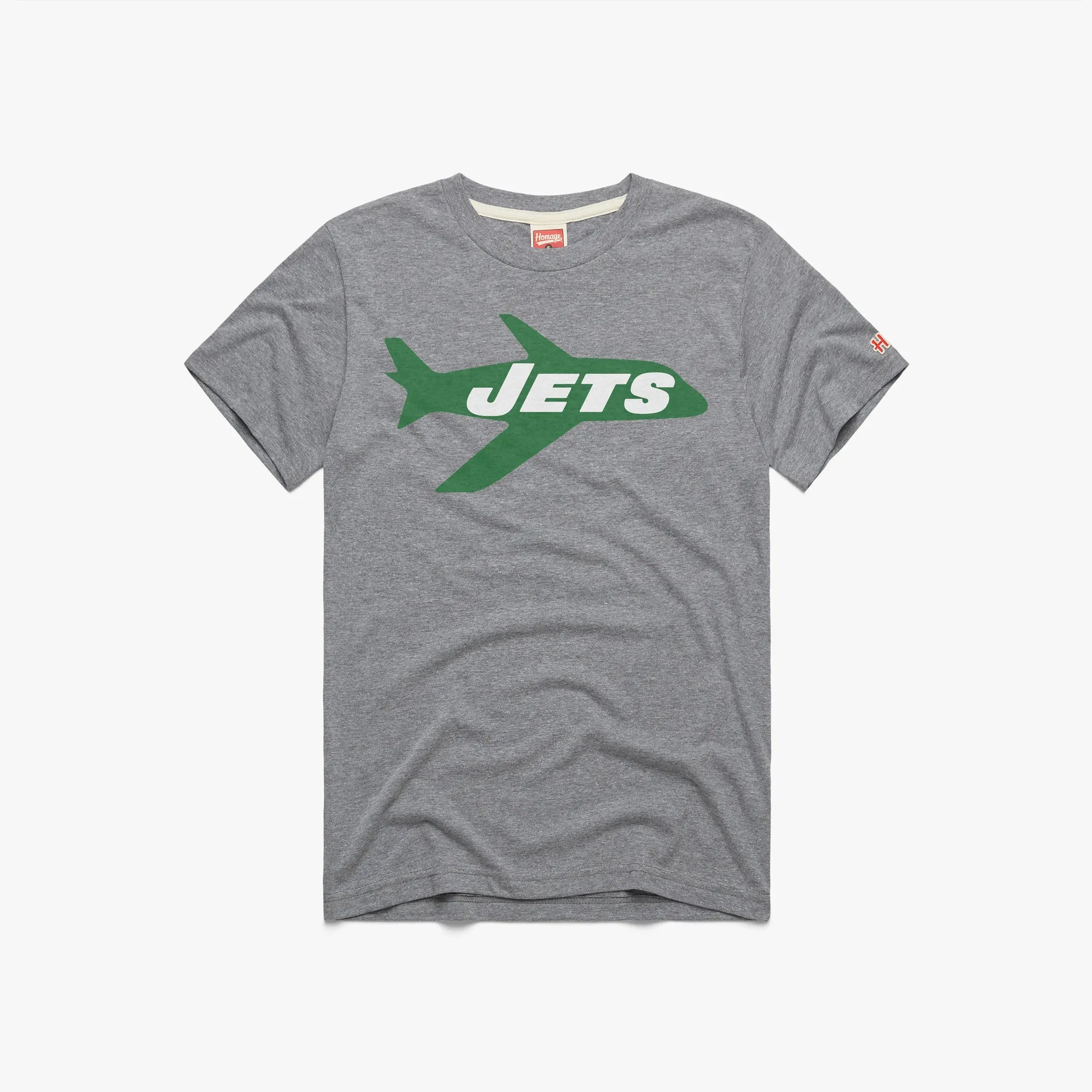 Curved Hem Sporty Look New York Jets '63