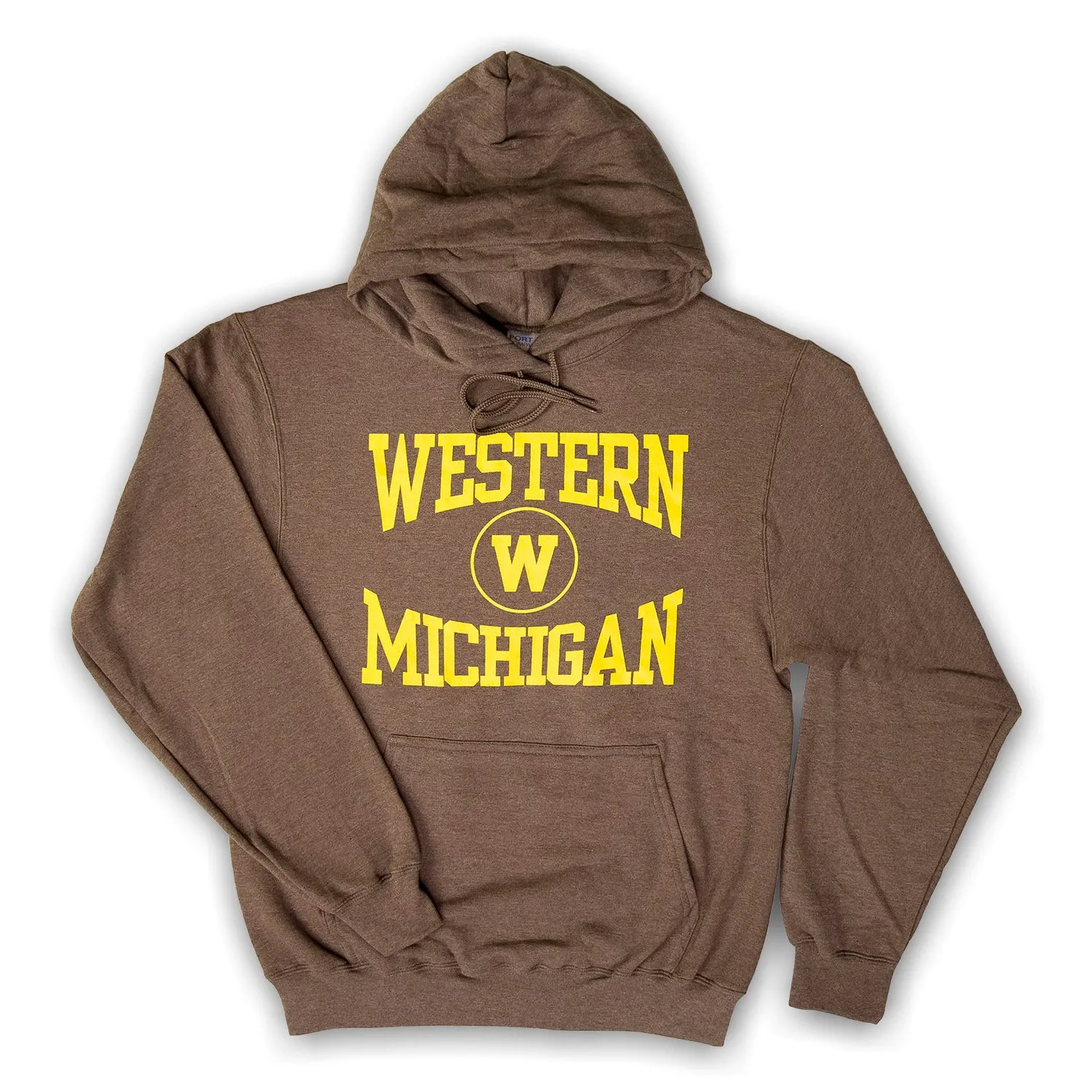Solid Color Western Michigan Hoodie