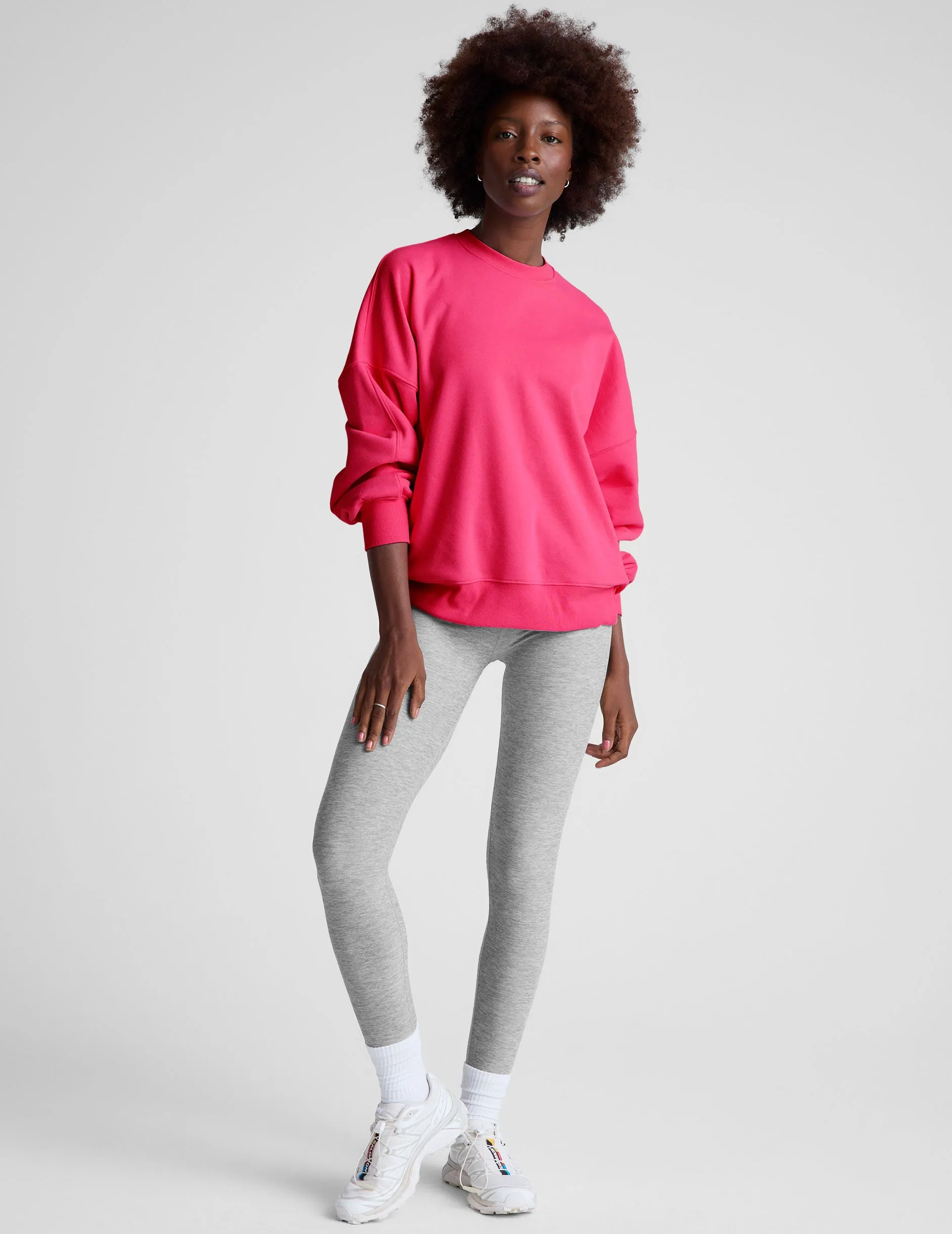 LuxeFleece Oversized Sweatshirt Daily Active Classic Hoodie