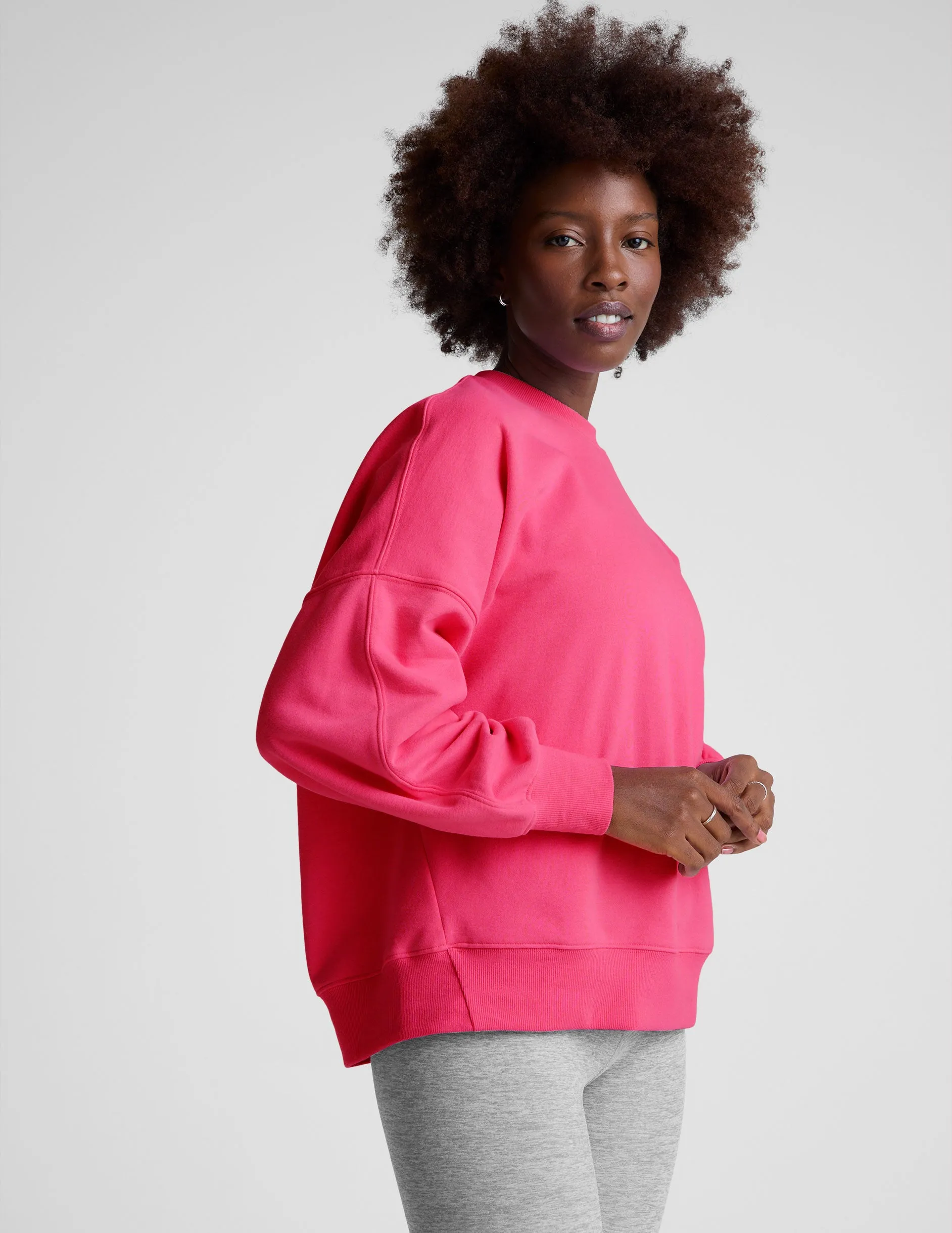 LuxeFleece Oversized Sweatshirt Custom made