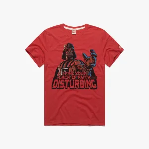Star Wars I Find Your Lack Of Faith Disturbing Casual Essentials Wear Water Based Ink Print