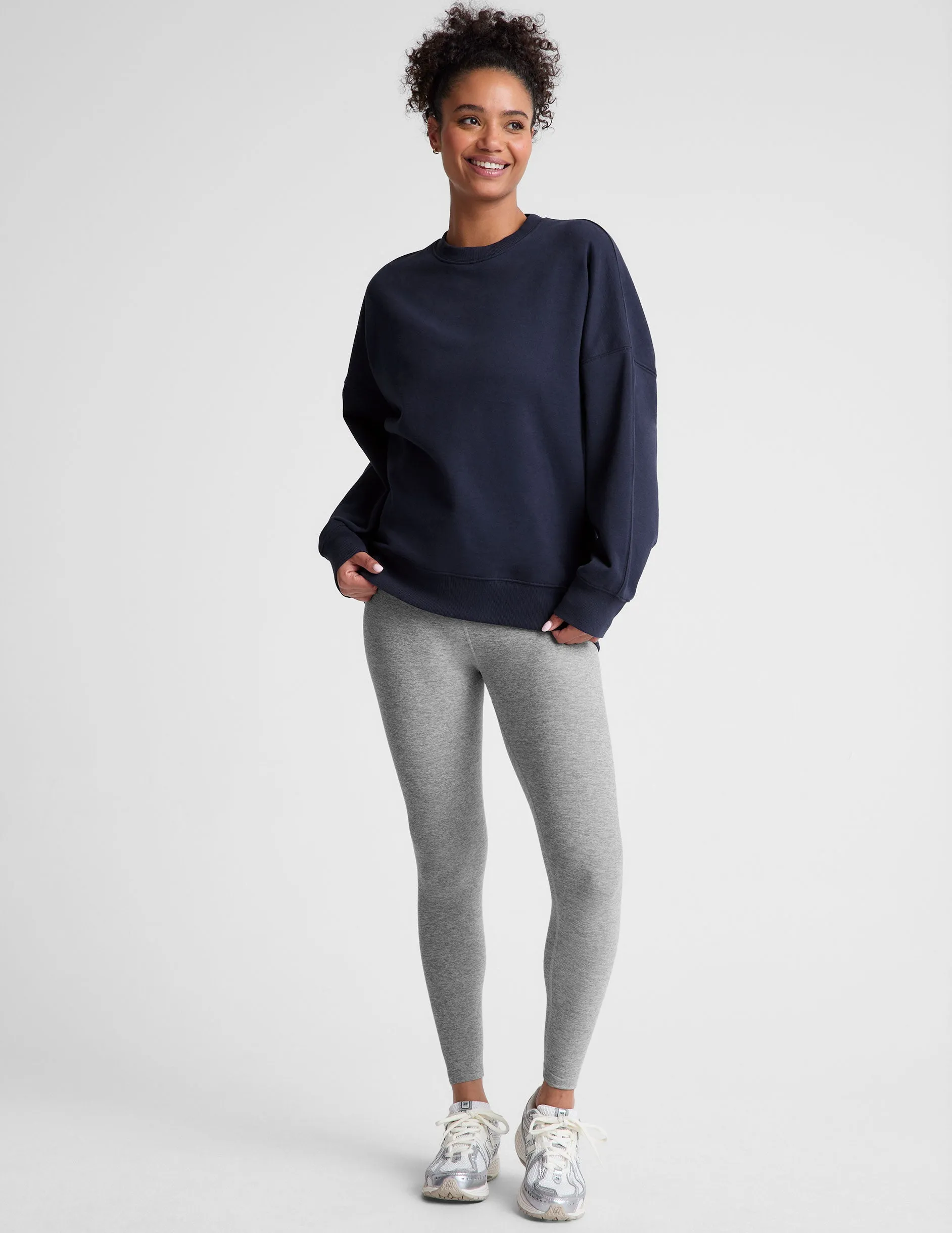 Essential Active Outdoor Look LuxeFleece Oversized Sweatshirt