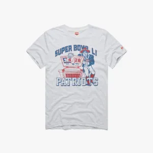 New England Patriots Super Bowl LI Champs School spirit