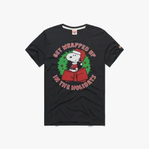 Peanuts Snoopy Get Wrapped Up In The Holidays Chic Comfort