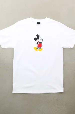 Mixel (Men's White Tee) Essential Casual Sustainable Textile