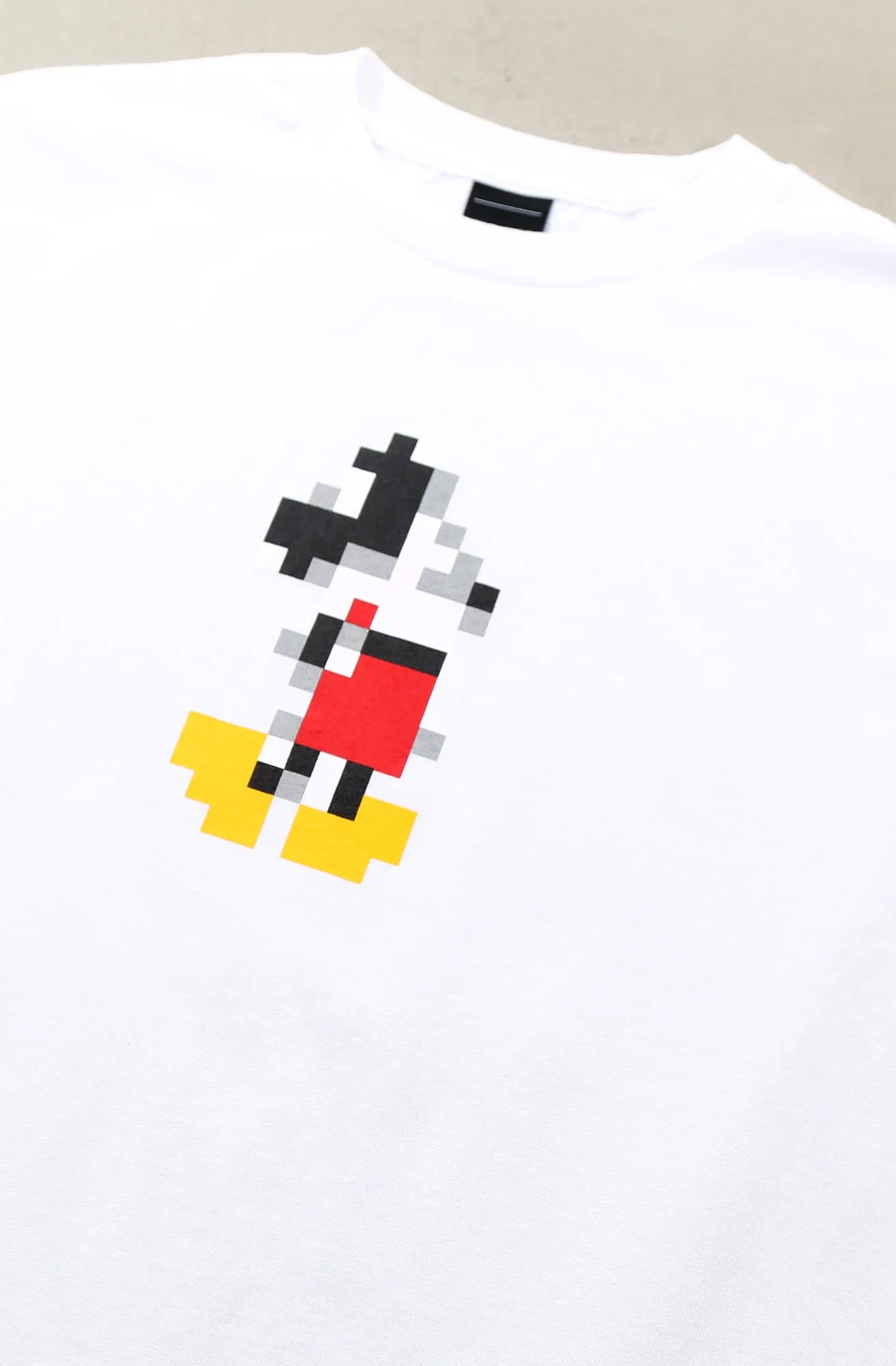 Mixel (Men's White Tee) StretchFabric