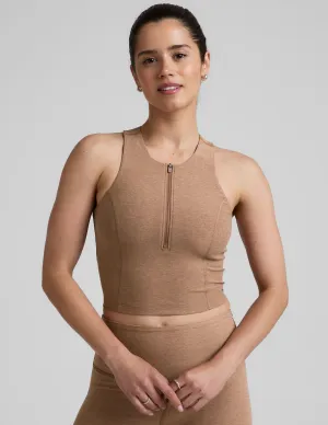 Full Coverage Design Non-Irritating Band Spacedye Move Up Cropped Tank
