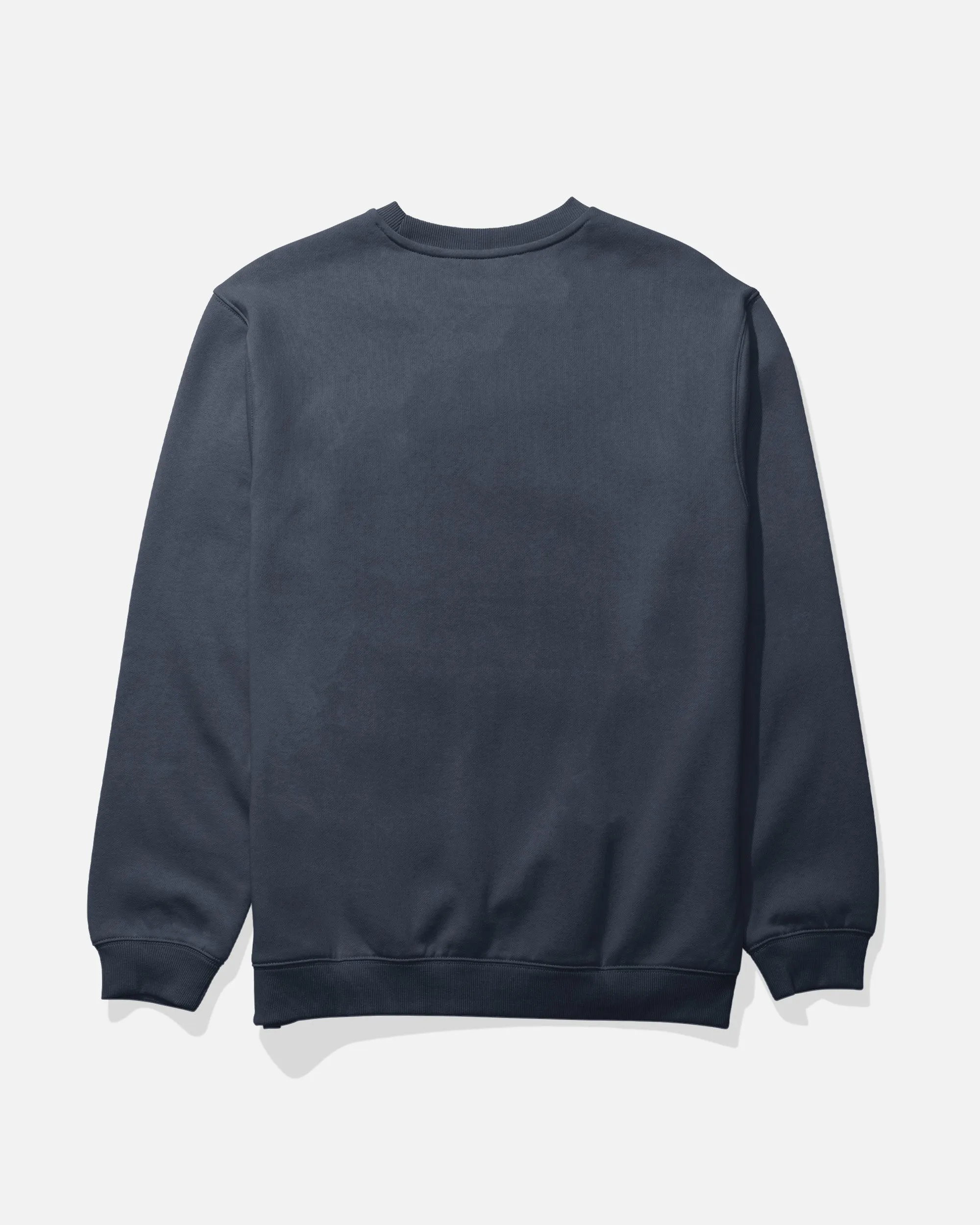 Crafted Crew Fleece - Midnight Navy Effortless Style Weekend Minimal