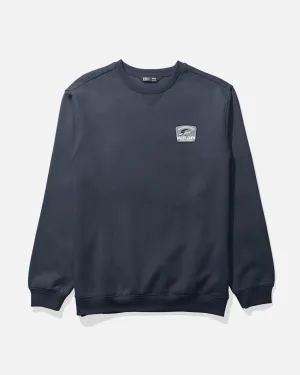 Crafted Crew Fleece - Midnight Navy Chill Vibe Cool Shades