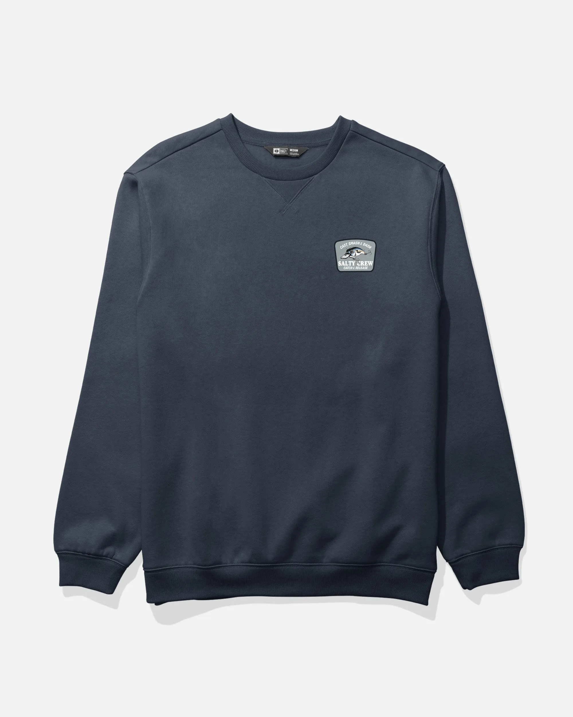 Crafted Crew Fleece - Midnight Navy Chill Vibe Cool Shades