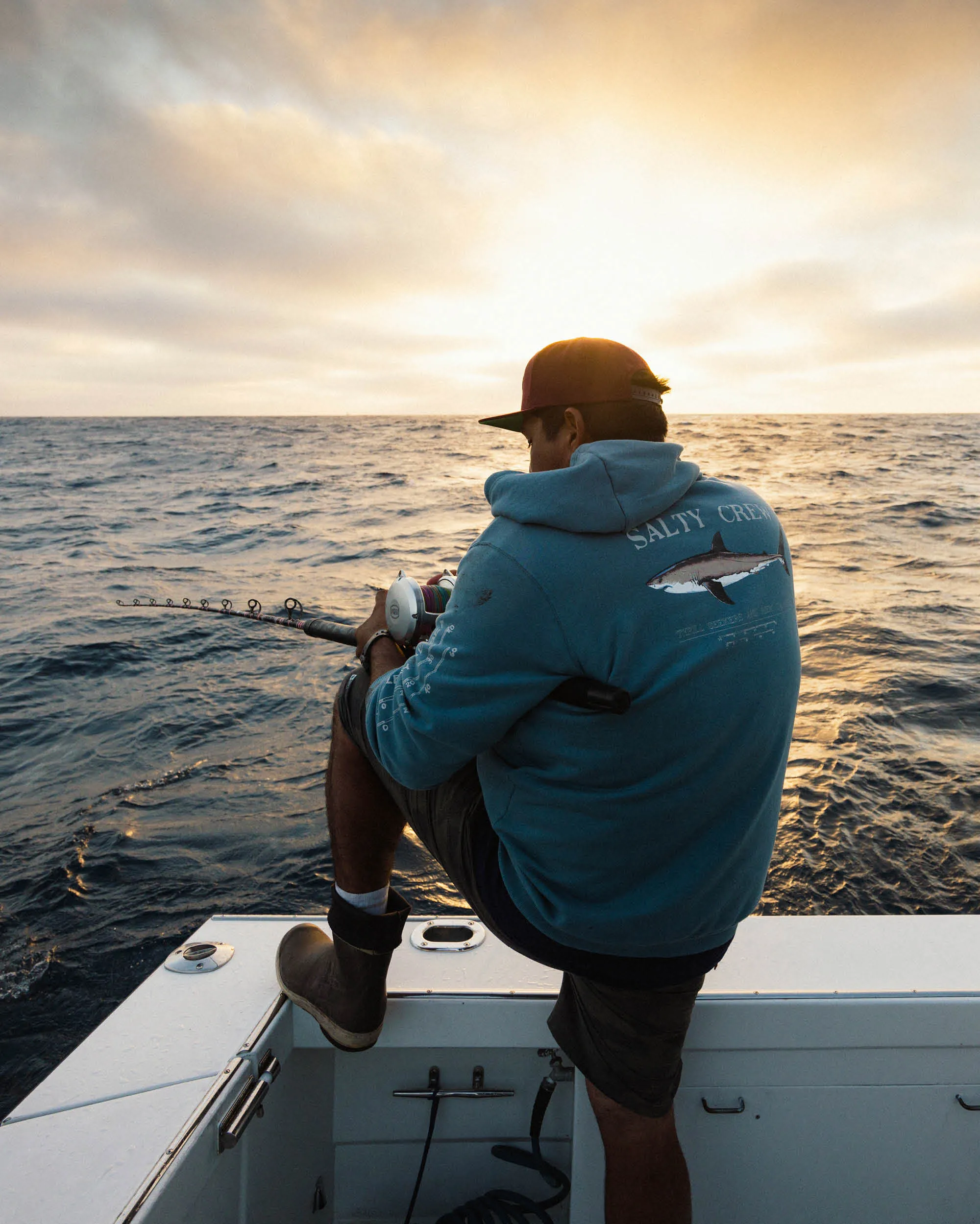 Comfy Streetwear Bruce Fleece Hoodie - Slate