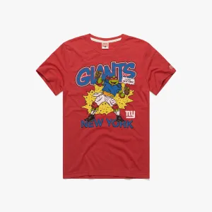 TMNT Raphael x New York Giants Layered Collar Structure