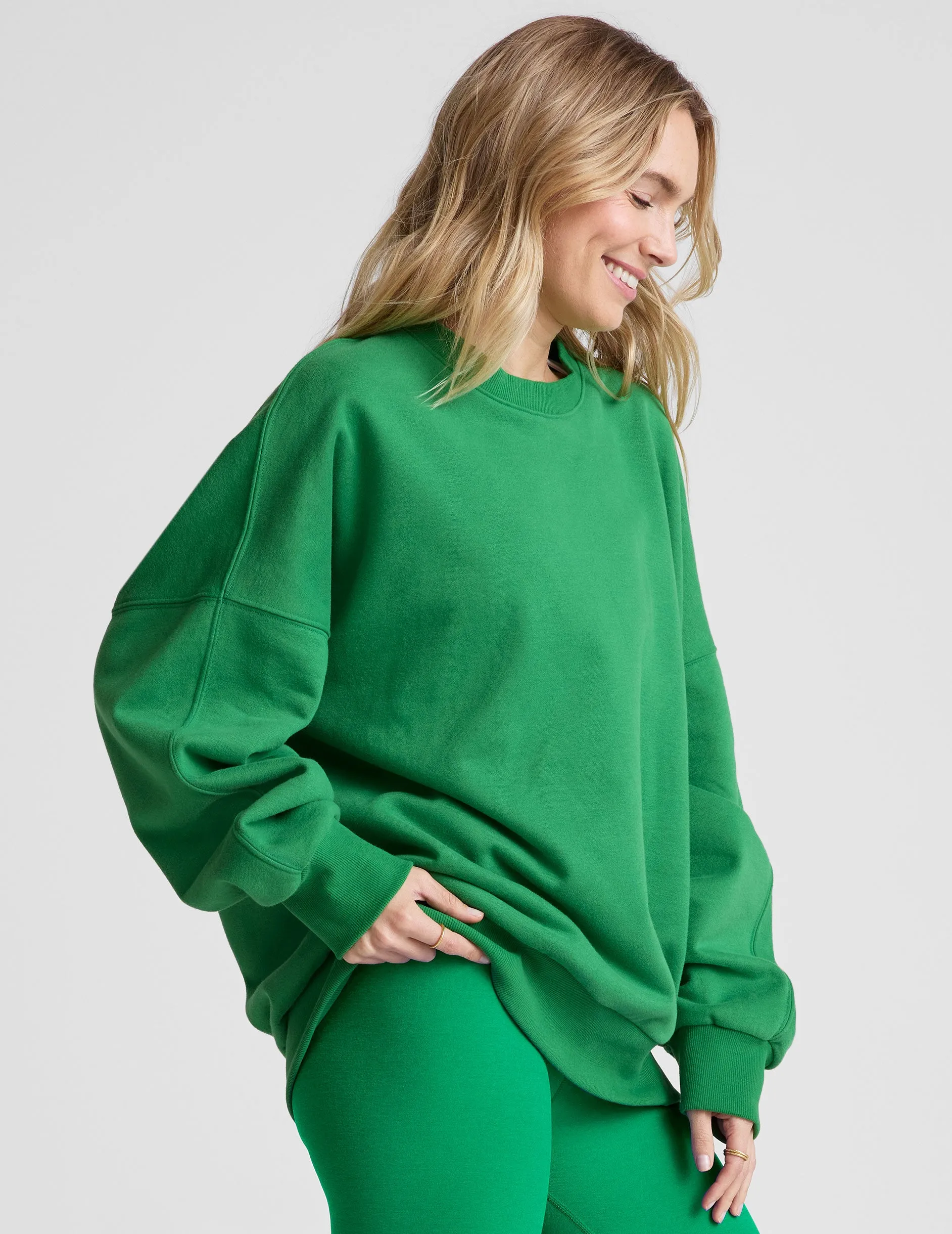 Warm Hues Relaxed Fit LuxeFleece Oversized Sweatshirt