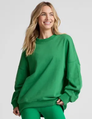 All Day Wear LuxeFleece Oversized Sweatshirt