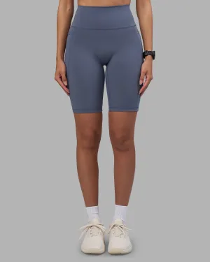 Fusion Ultra High-Rise 9" Short Pockets - Night Shadow Athletic Design