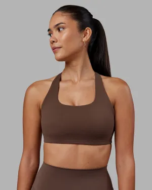 Workout clothes Aspire Sports Bra - Chocolate Martini