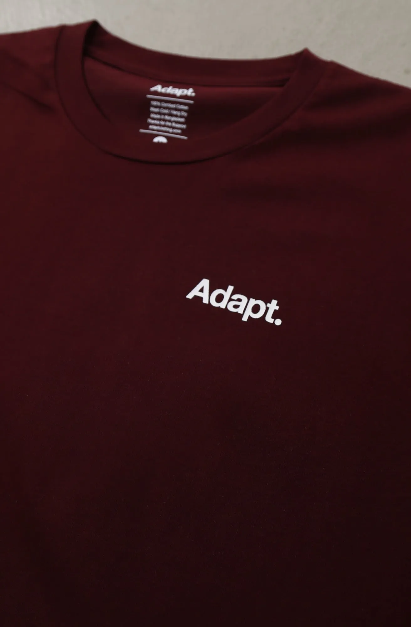 CTA Low Pro (Men's Burgundy A1 Tee) AntiPillingTreatment