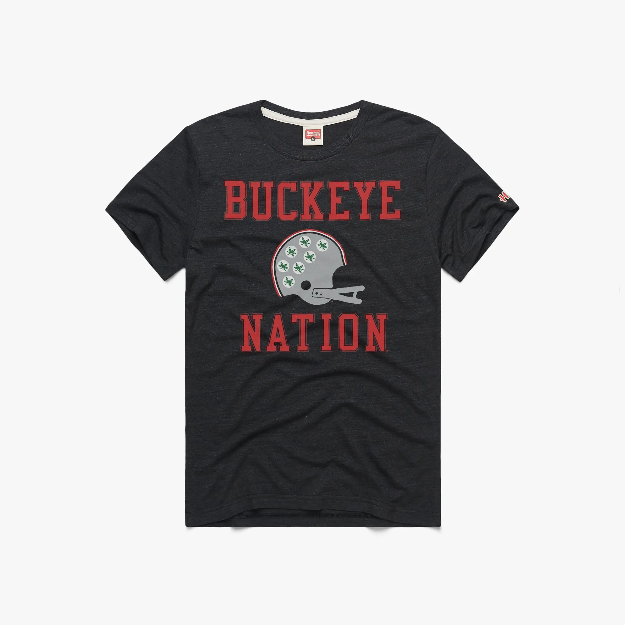 Hypoallergenic Textile Buckeye Nation Helmet