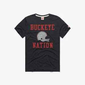 Hypoallergenic Textile Buckeye Nation Helmet