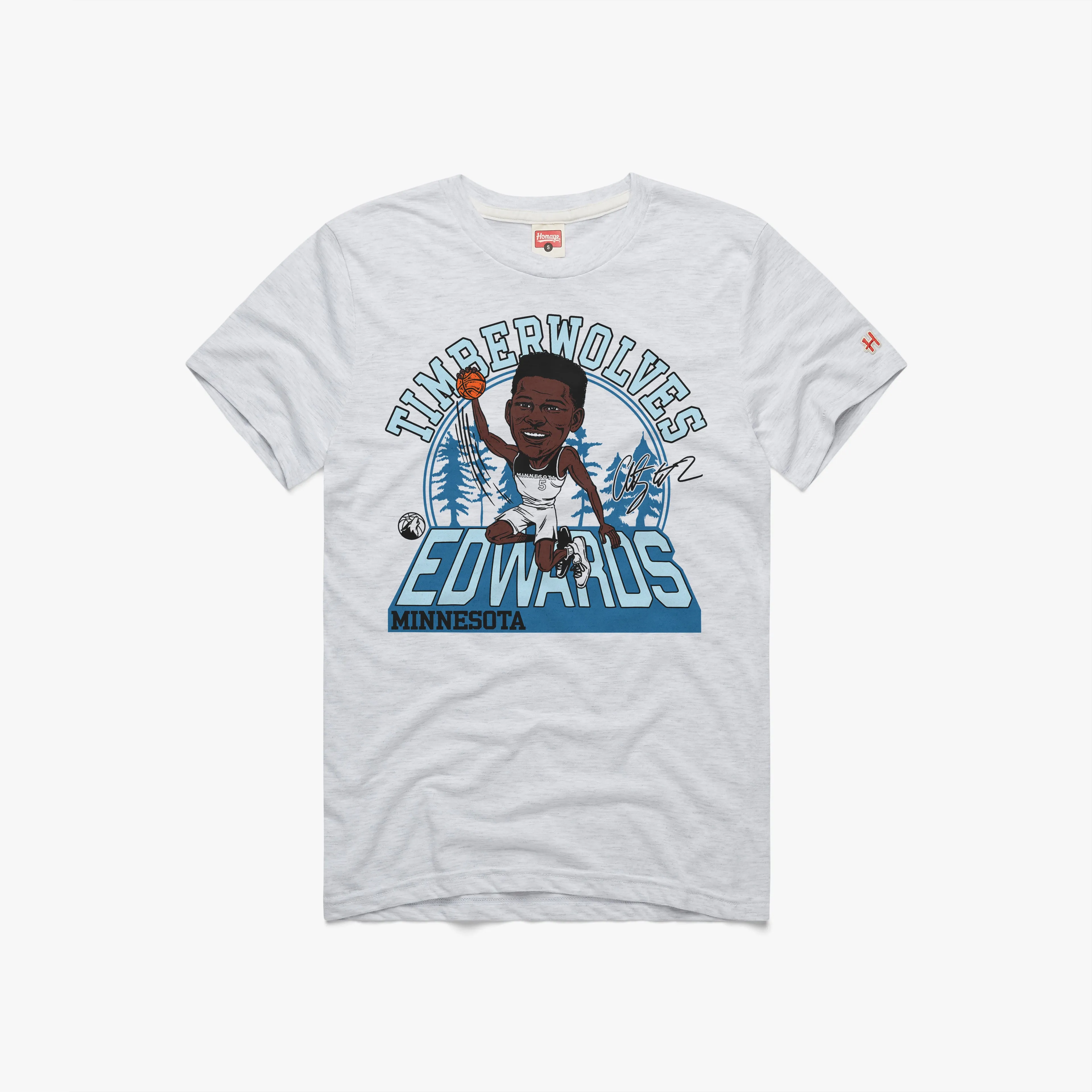 Timberwolves Anthony Edwards Signature City Edition 2024 Comfortable All Day Wear Workout Gear