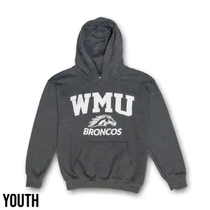 brooch accents WMU Broncos Youth Hoodie