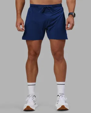 Cool Basic UltraAir 5" Lined Performance Short - Midnight Blue