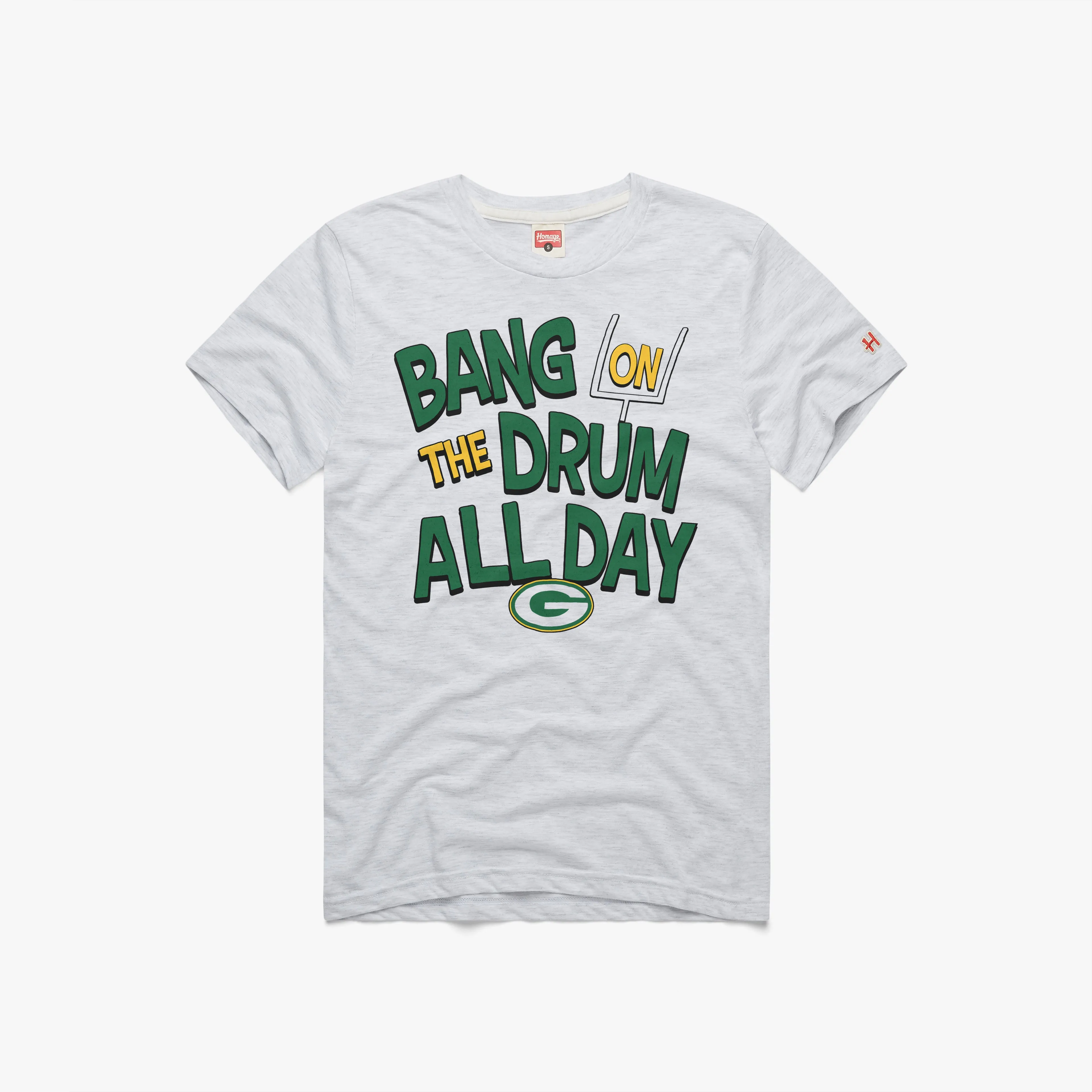 Packers Bang On The Drum All Day Casual Comfort Top