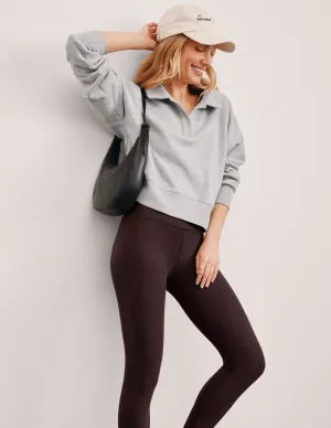 LuxeFleece Collared Sweatshirt product stud toughness