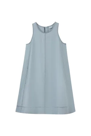Denim Sleeveless Dress - Light Denim Universal Favorite Active Fit