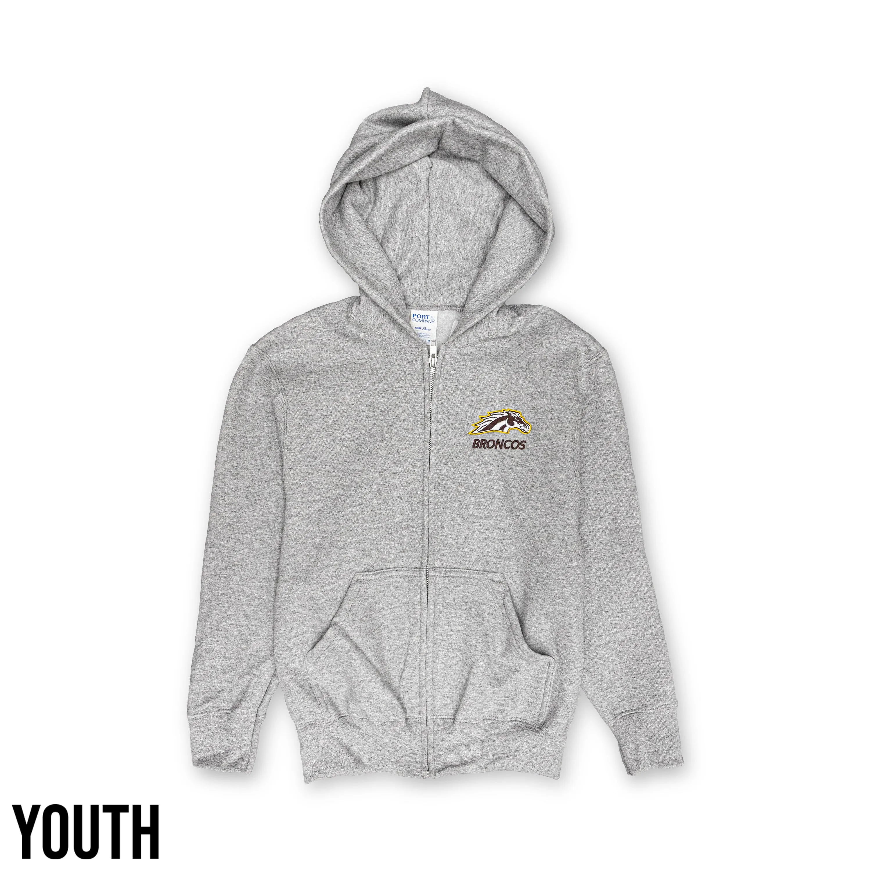 Silk Timeless Chic Glowing Horsehead Full-Zip Youth Sweatshirt