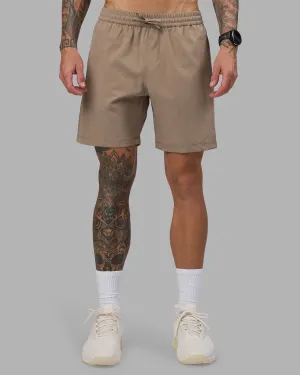 Rep 7'' Performance Short - Greige Move Free Warm Days
