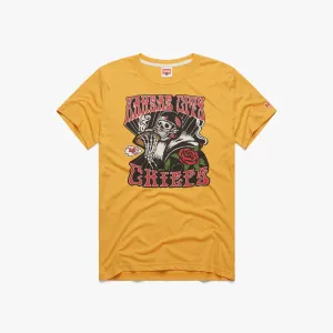 Printed Logo Weekend Style NFL x Grateful Dead x Chiefs