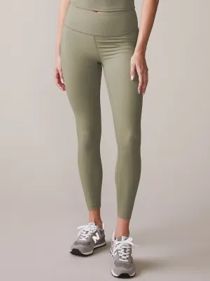 Moisture Wicking For Kids Athletic Design Rib 7/8 Legging