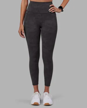 Dance Practice Seamless Design Budget Friendly Travel Outfit Elixir Ultra High-Rise 7/8 Legging Pockets - Dark Storm Wash