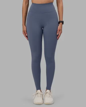 Eco Friendly Fabric Fusion Ultra High-Rise Full Length Legging - Night Shadow