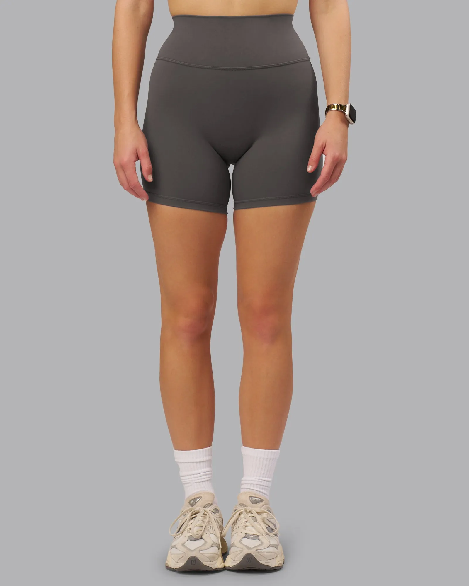 Fusion Ultra High-Rise 6" Short - Dark Storm Elastic Fit Dynamic Fit
