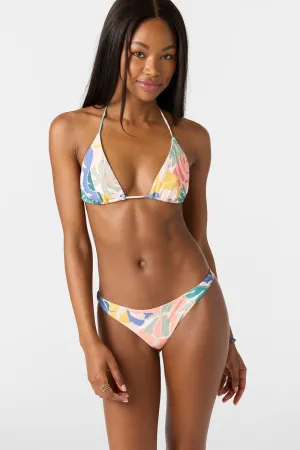 Playful-Look Cross Back Design O'Neill Siren Abstract Hermosa Bottom-Multi