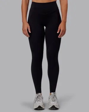 Blaze Ultra High-Rise Full Length Legging - Black Active Fit Airflow Vents