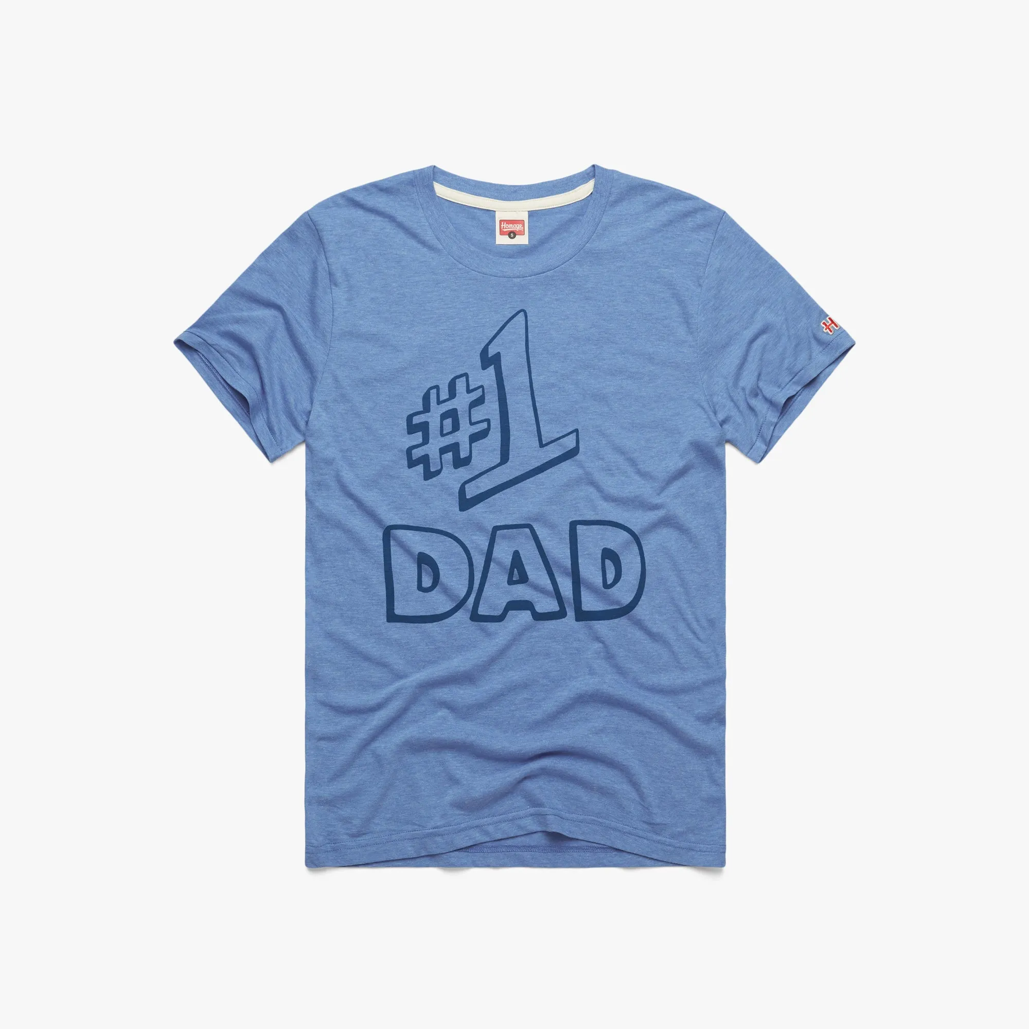 Printed Logo Seamless Edging Number One Dad